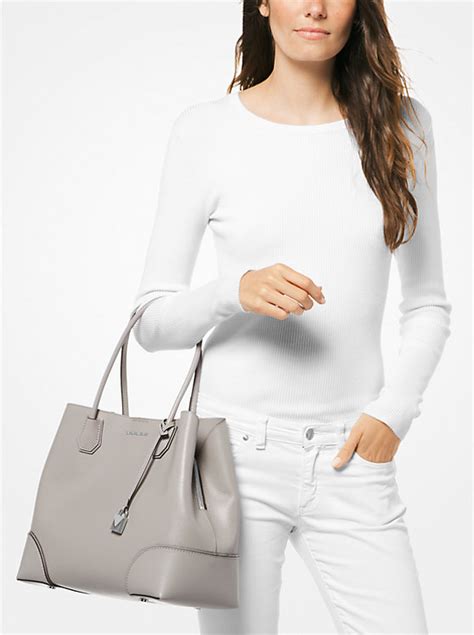 Mercer Gallery Large Pebbled Leather Satchel 